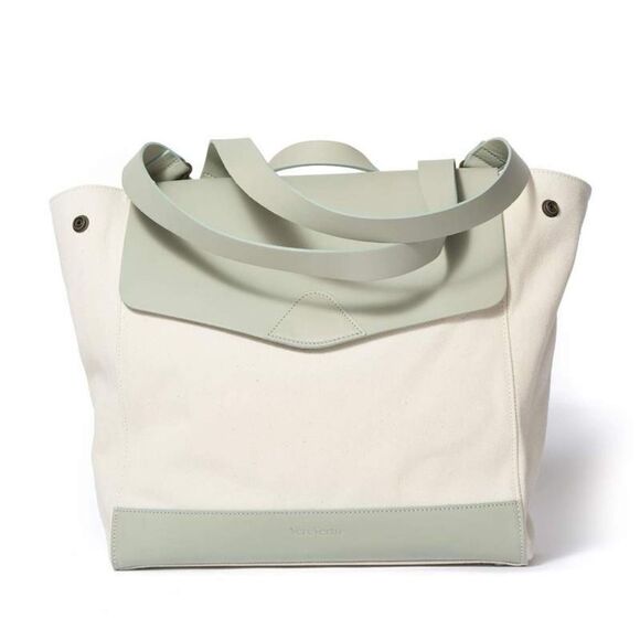 VEREVERTO RARE! Macta Backpack in CANVAS/SAGE - Picture 4 of 5